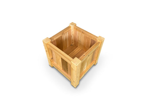 Raised Garden Bed Cedar Planter - 24"L x 24"W x 24"H