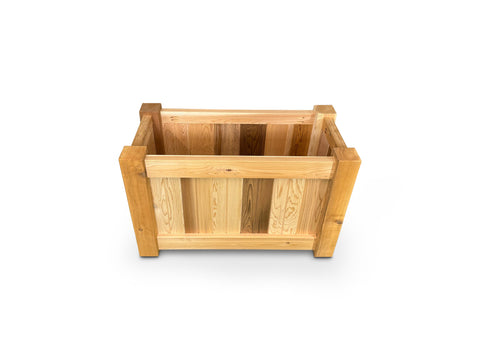 Raised Garden Bed Cedar Planter - 36&quot;L x 18&quot;W x 24&quot;H