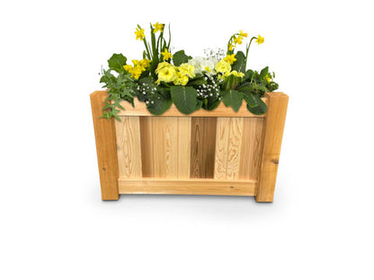 Raised Garden Bed Cedar Planter - 36&quot;L x 18&quot;W x 24&quot;H