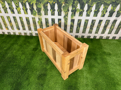 Raised Garden Bed Cedar Planter - 36&quot;L x 18&quot;W x 24&quot;H