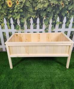 48″L x 24″W x 24″H – Yellow Cedar Raised Garden Planter