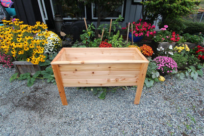 2048 - 48″L x 20″W x 30″H – Western Red Cedar Raised Garden Planter