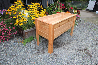 2048 - 48″L x 20″W x 30″H – Western Red Cedar Raised Garden Planter